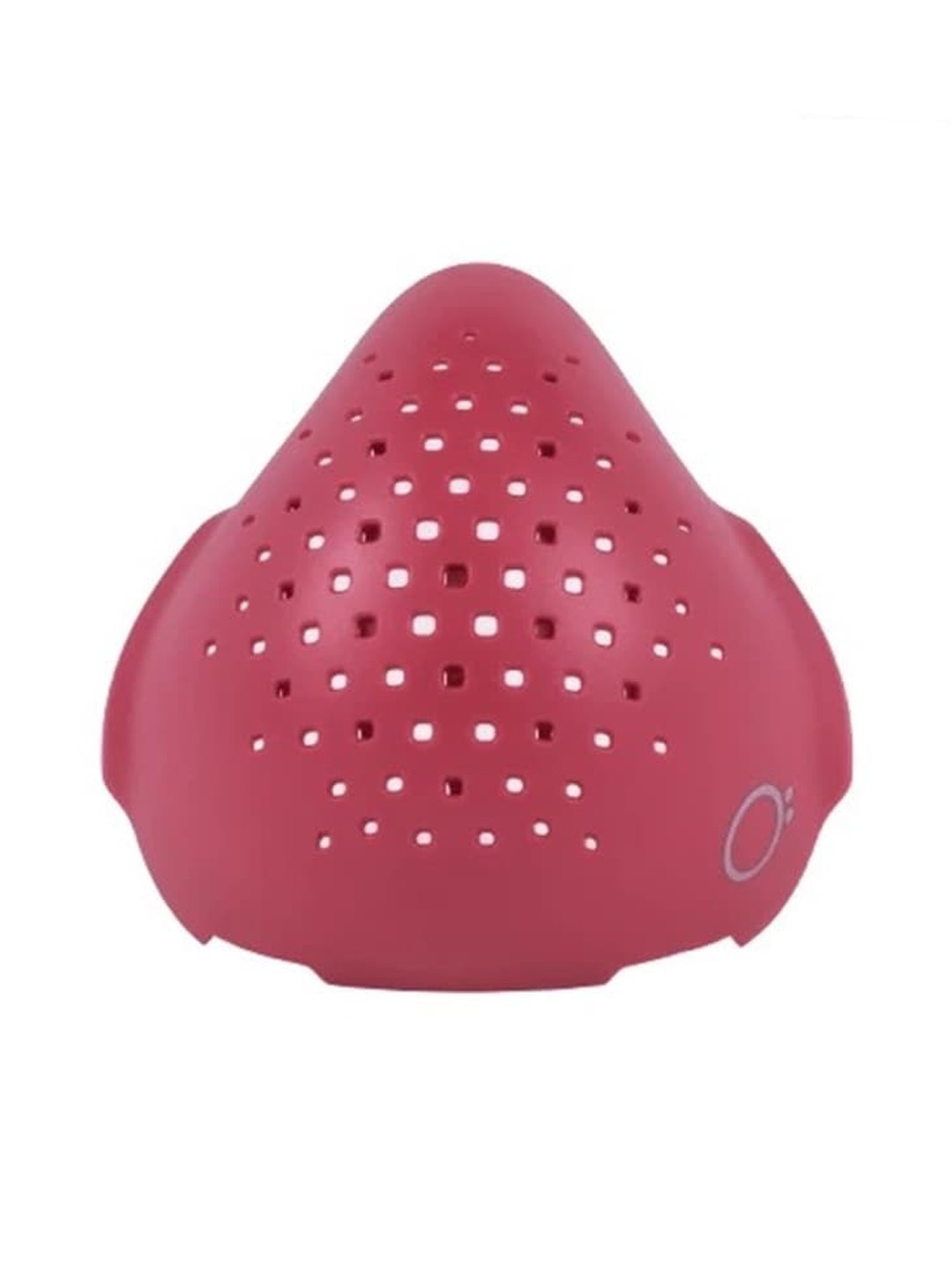 

O2 Unisex Red Solid Protective Outdoor Mask
