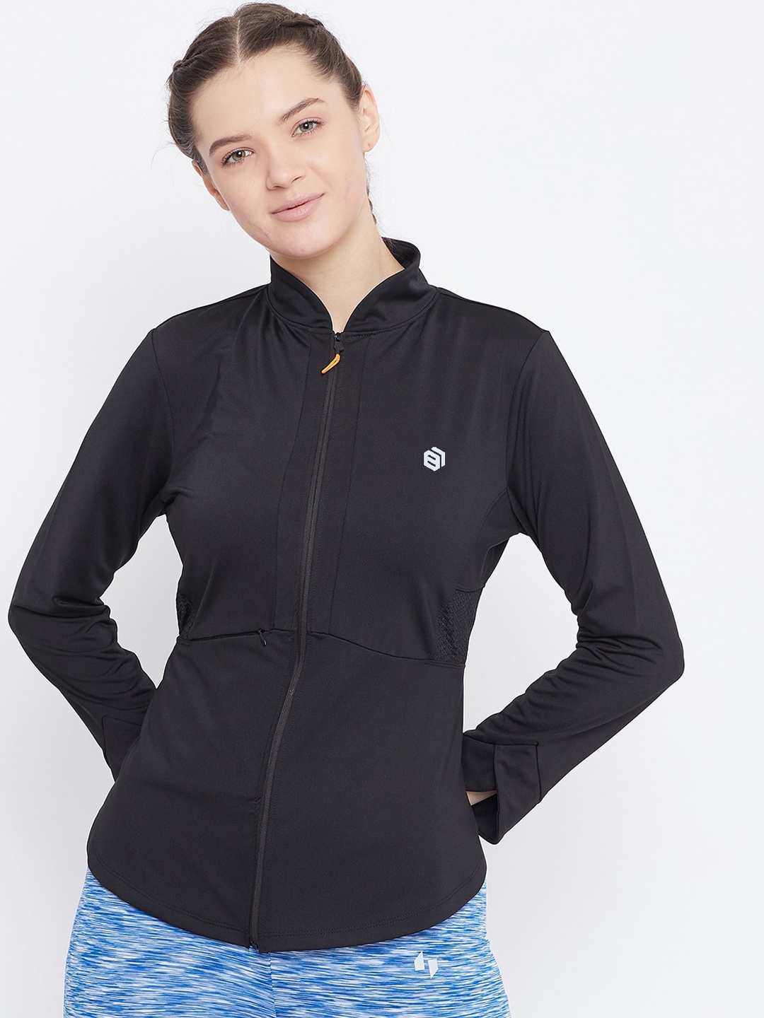 

Bishop Cotton Women Black Lightweight Sporty Jacket