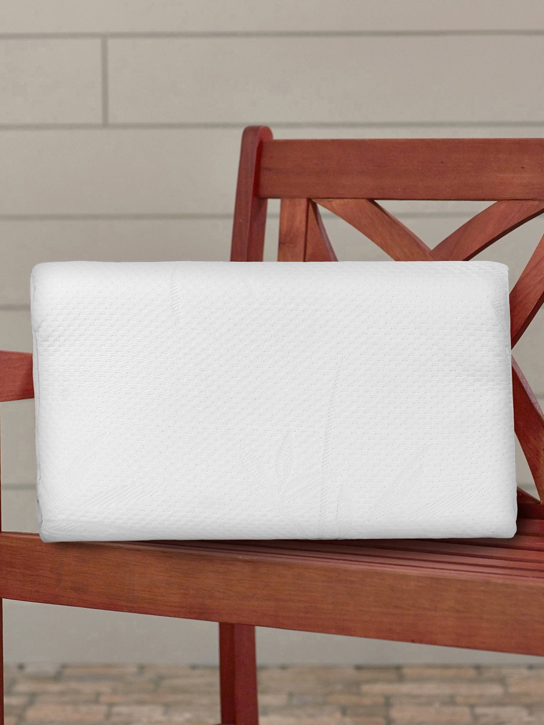 

Story@home White Solid Therapedic Pillow