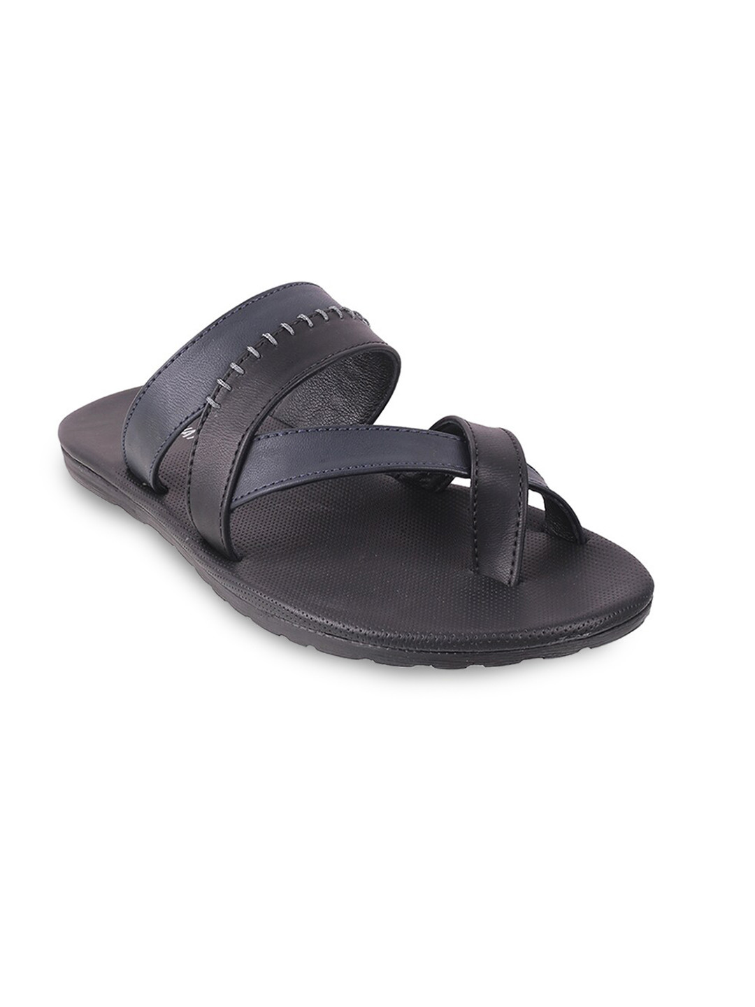 

WALKWAY by Metro Men Black & Navy Blue Comfort Sandals