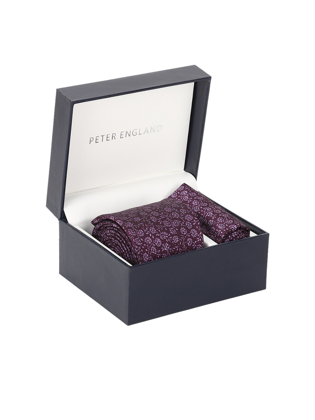 

Peter England Men Purple Accessory Gift Set