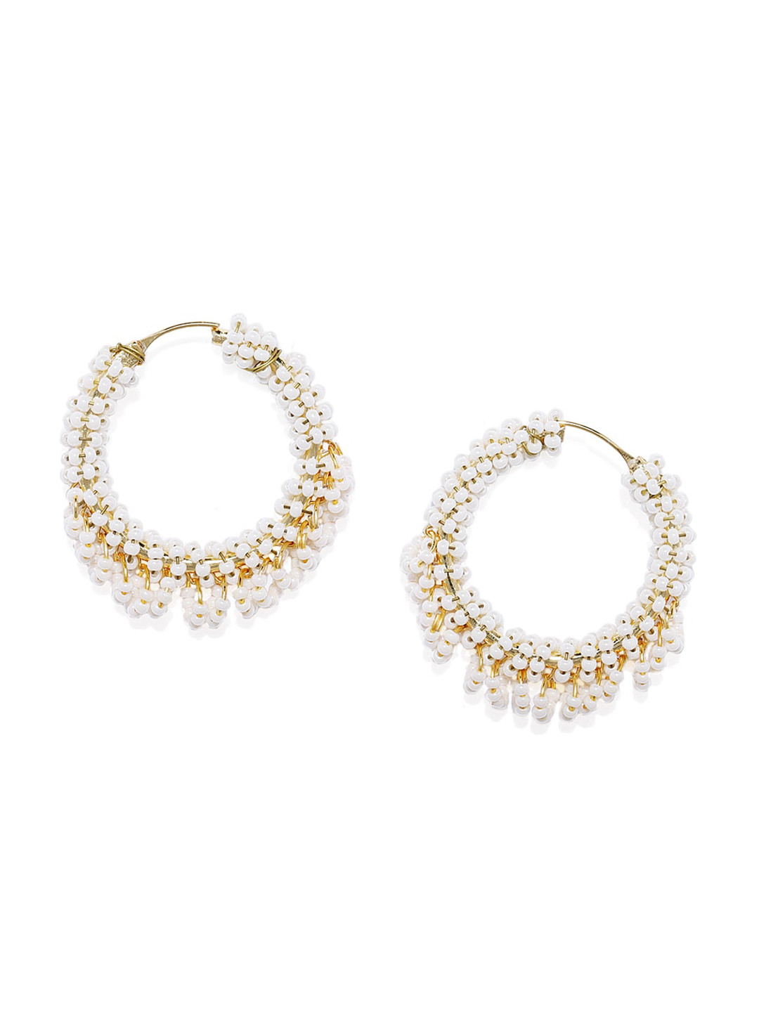 

AccessHer Gold Contemporary Hoop Earrings