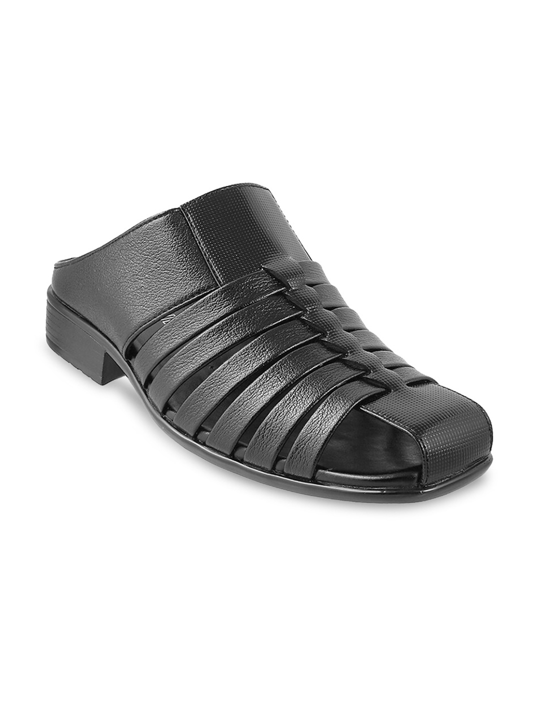 

Mochi Men Black Fisherman Sandals