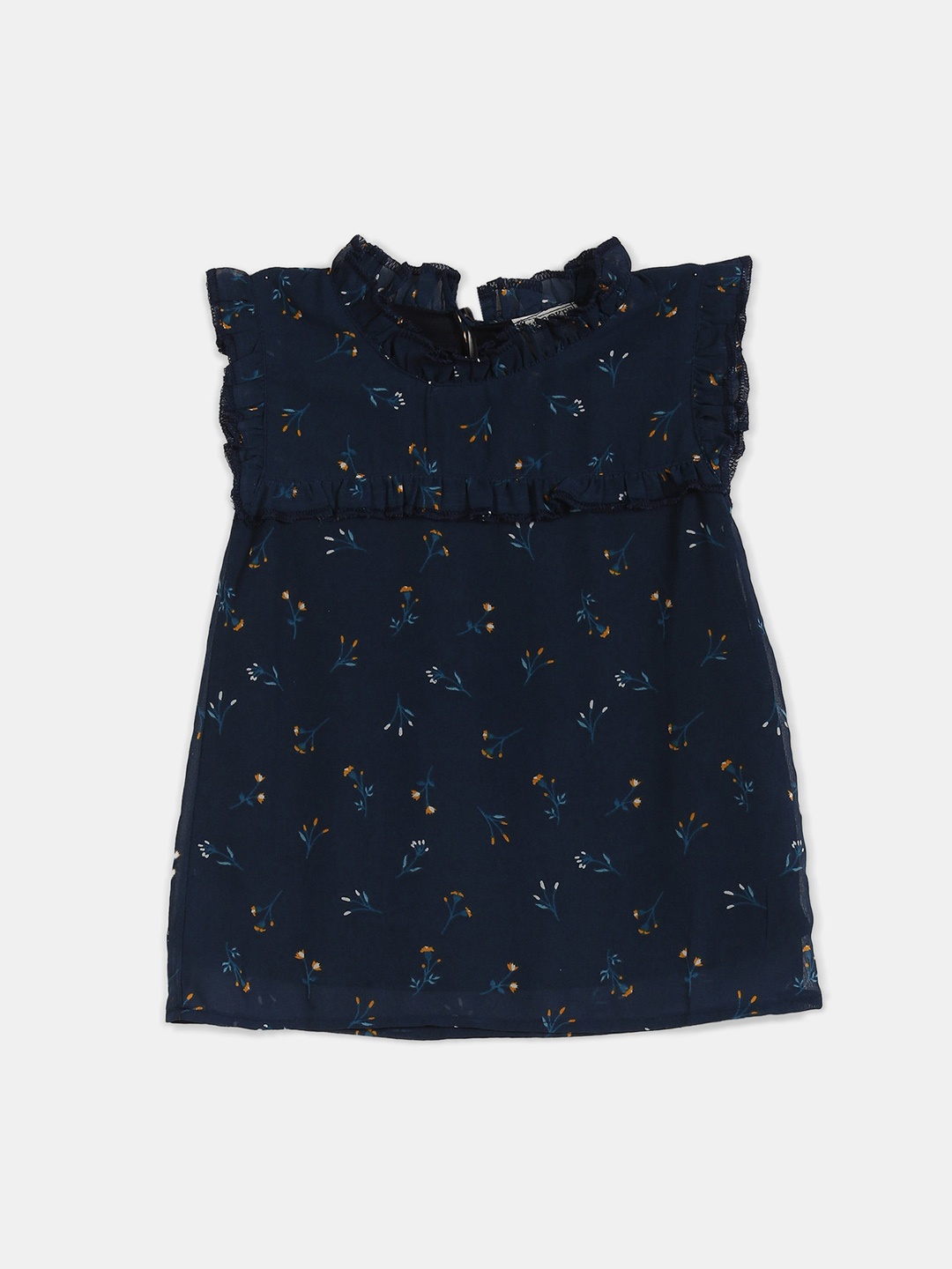 

Cherokee Girls Blue Regular Top