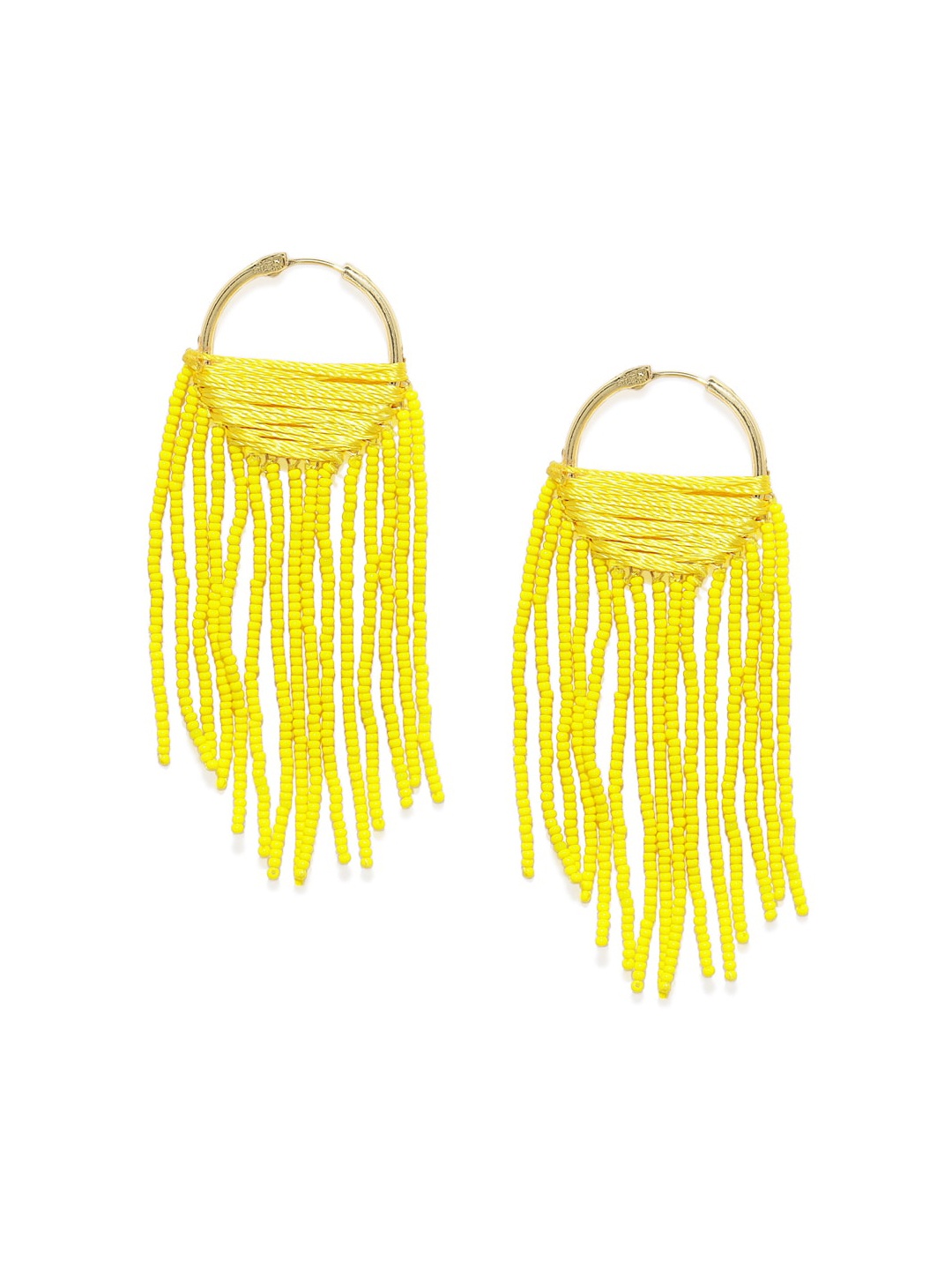 

AccessHer Gold Contemporary Hoop Earrings
