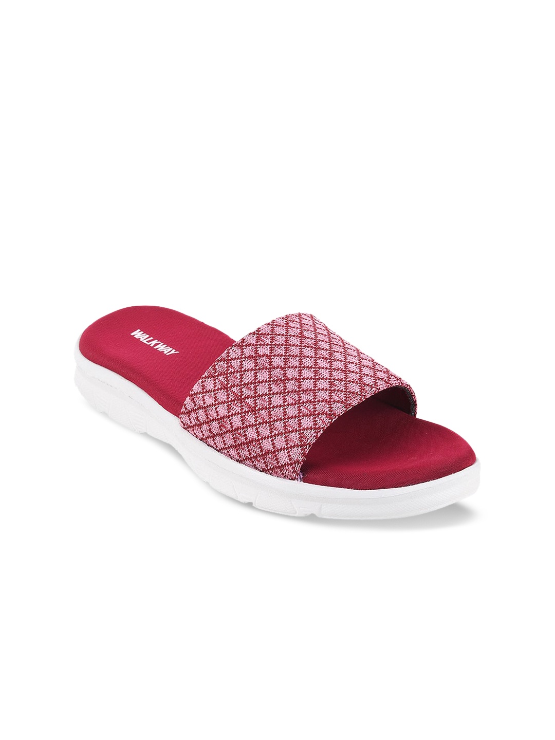 

WALKWAY by Metro Maroon Wedges