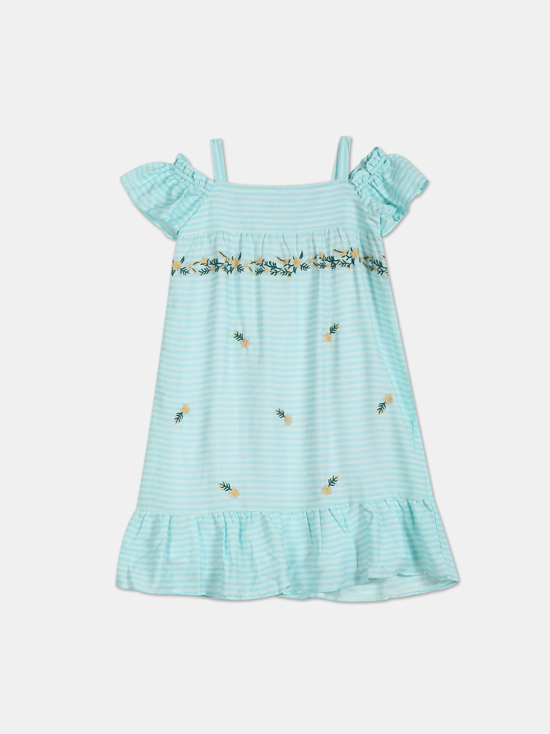 

Cherokee Girls Blue A-Line Dress