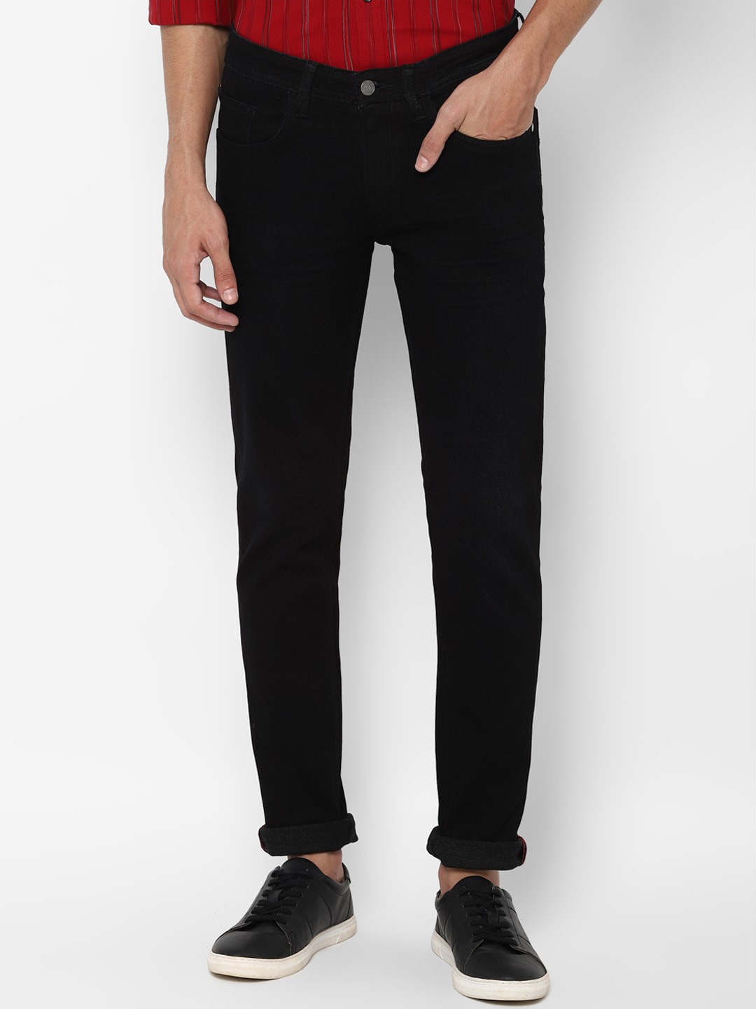 

Allen Solly Men Navy Blue Skinny Fit Jeans