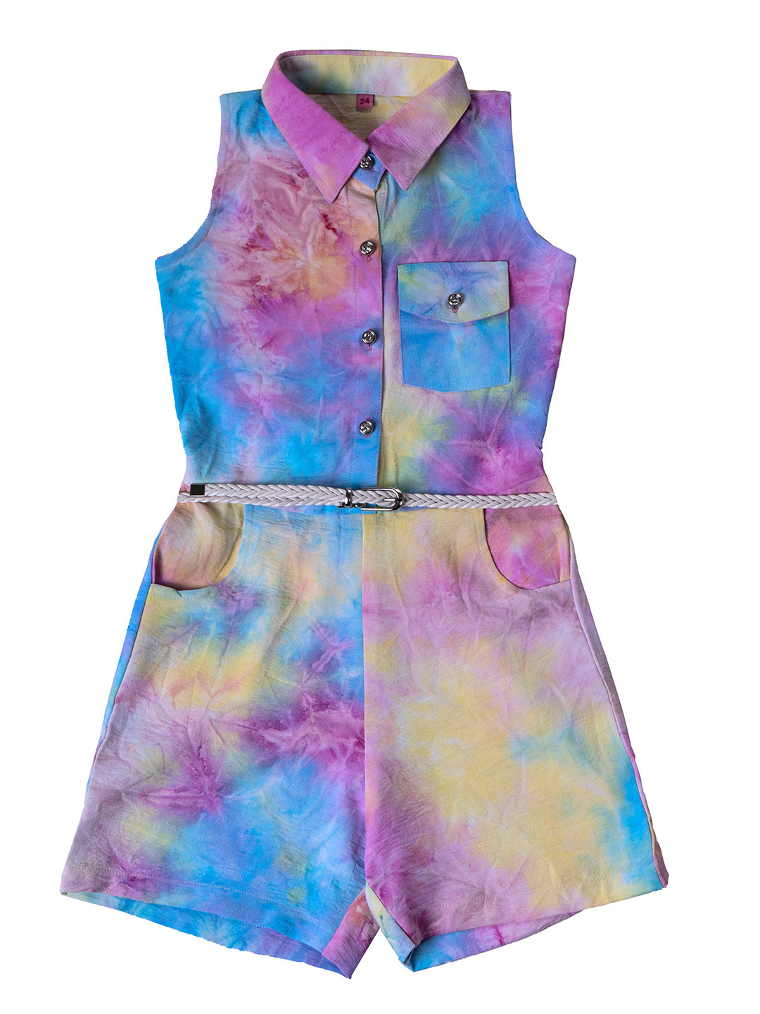 

Hunny Bunny Girls Multi Printed Jumpsuit