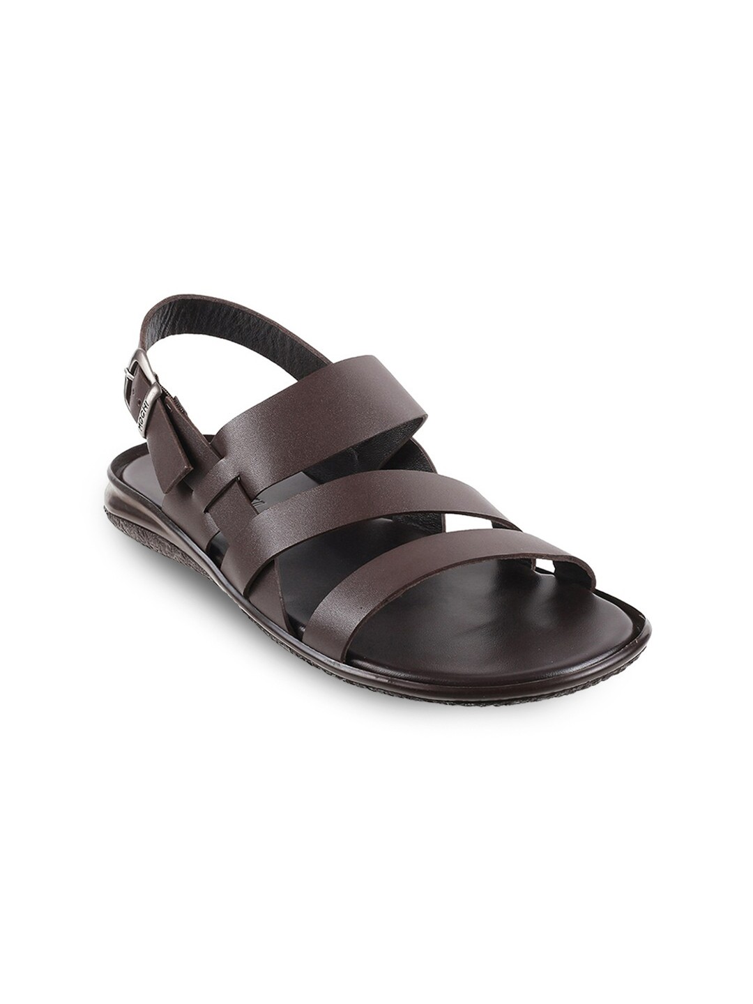 

Mochi Men Brown Comfort Sandals
