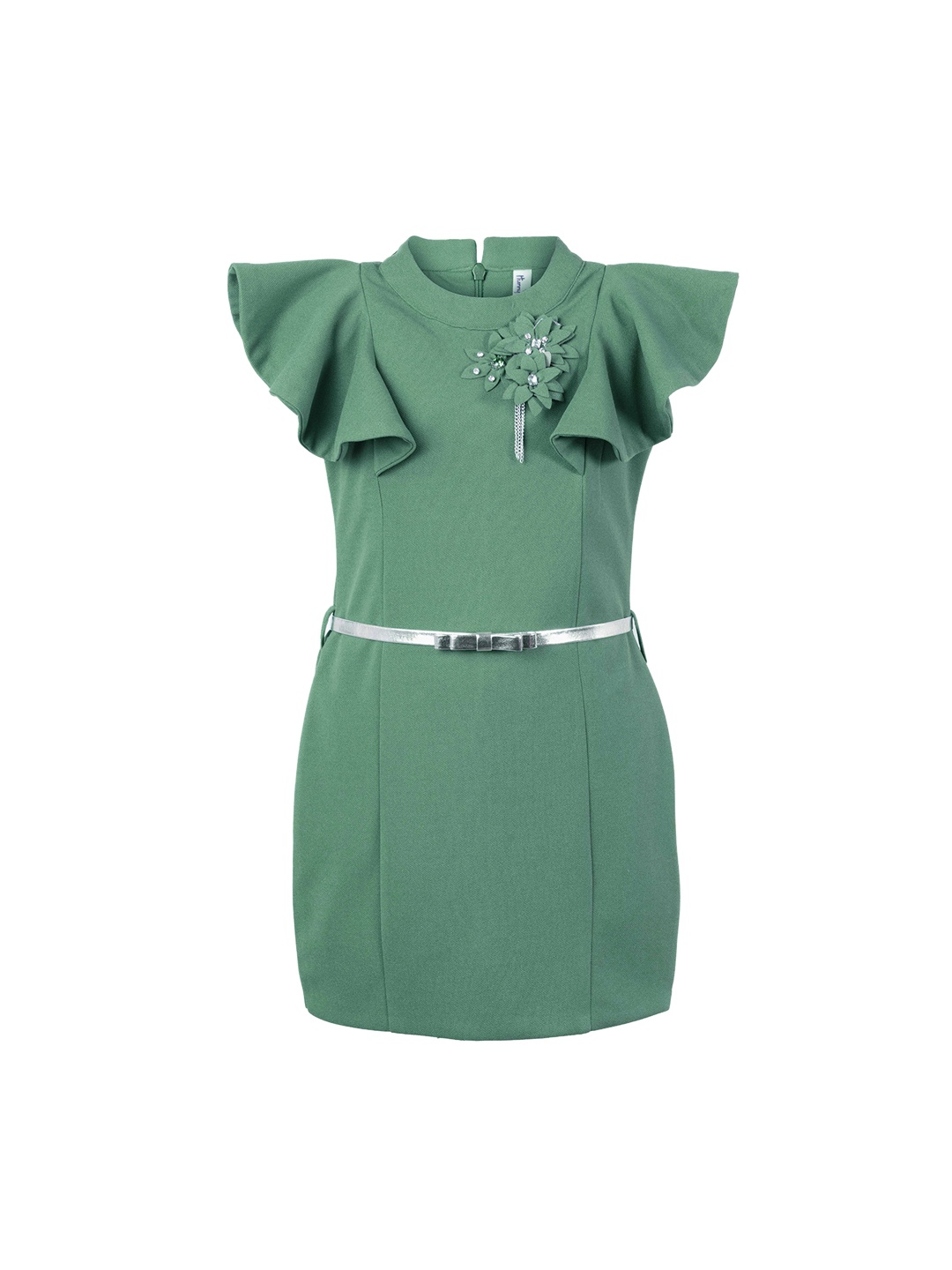 

Hunny Bunny Green A-Line Dress