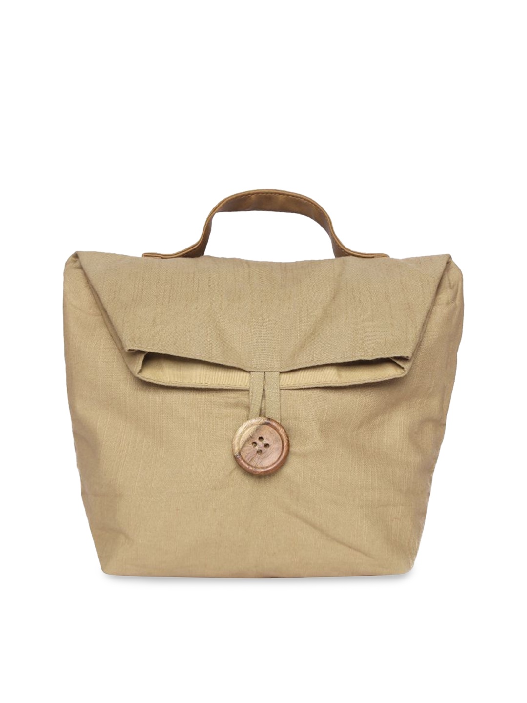 

ASTRID Beige Solid Satchel