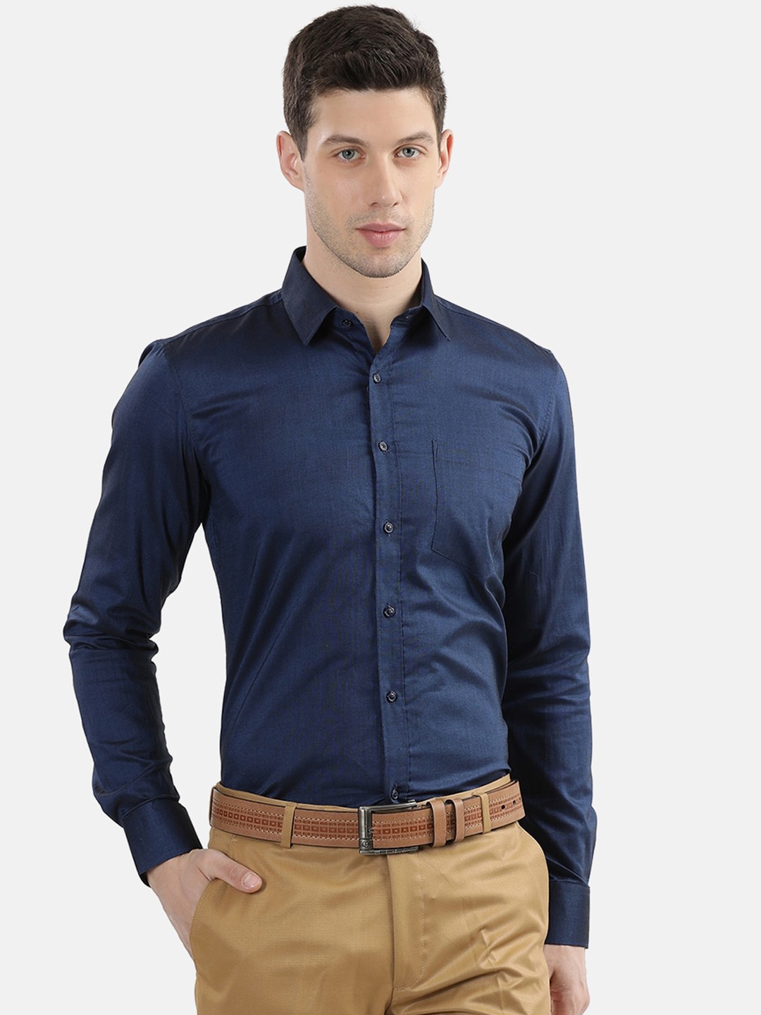 

V2 Value & Variety Men Blue Formal Shirt