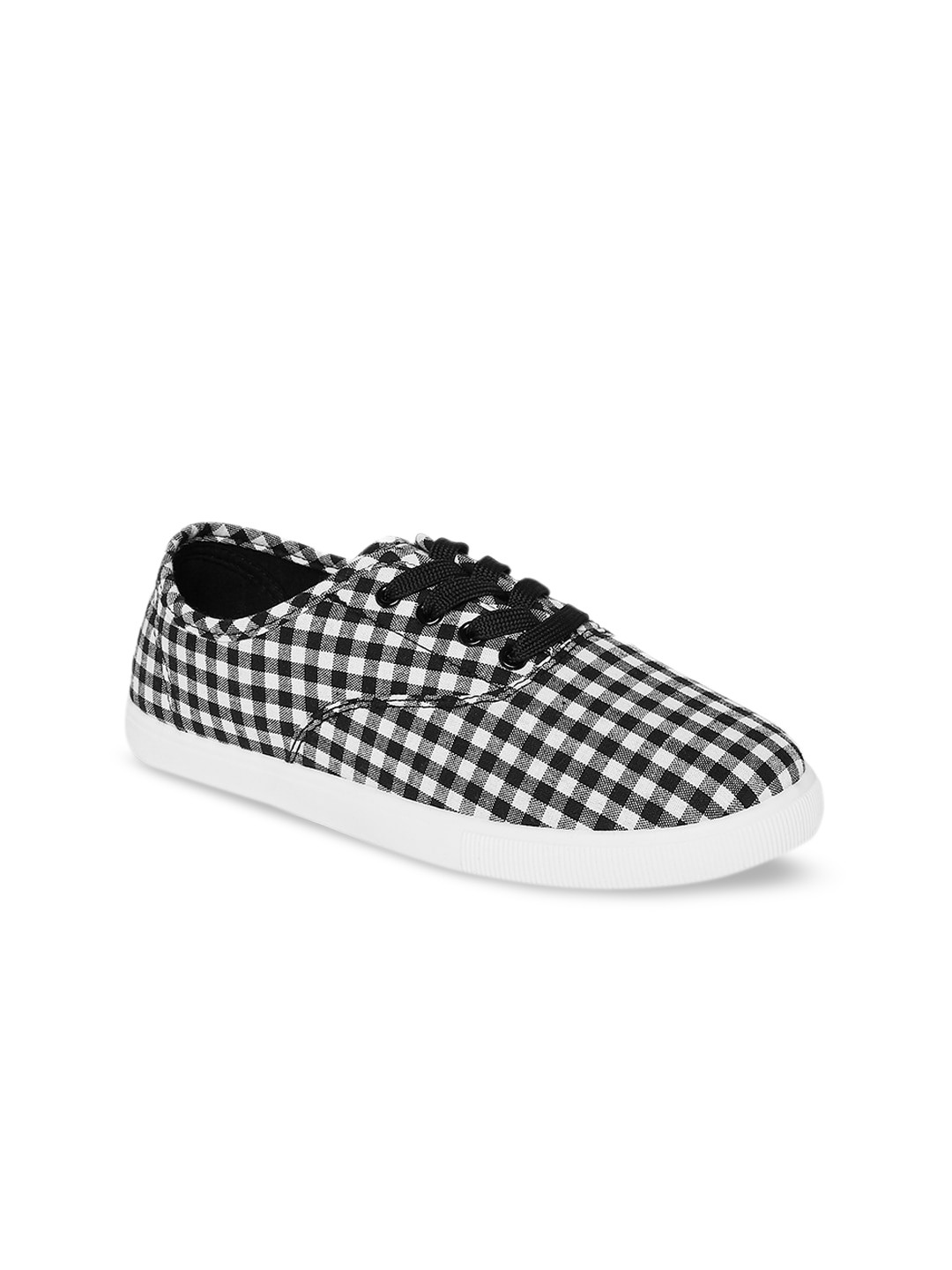 

Forever Glam by Pantaloons Women Black Printed Sneakers