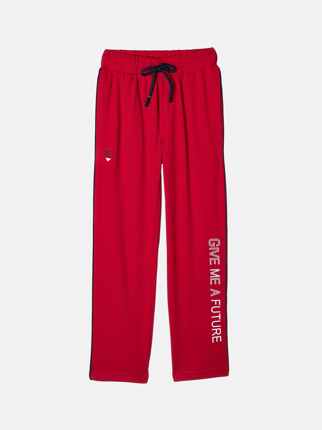 Monte Carlo Boys Red Solid Track Pants