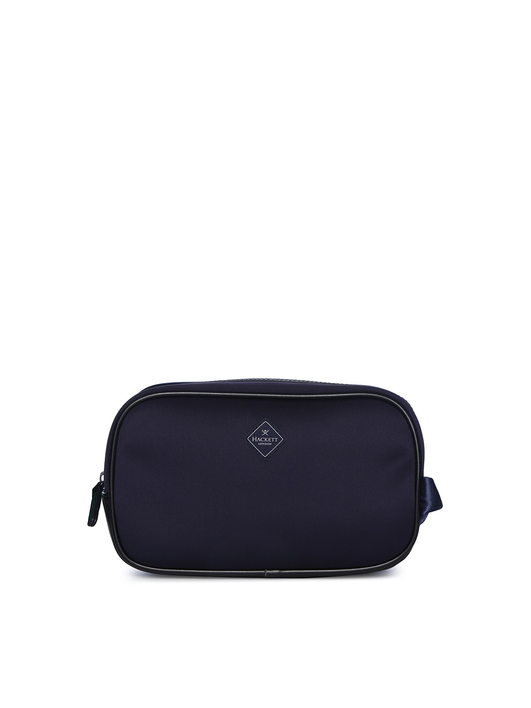 

HACKETT LONDON Men Navy Blue Solid Pouch