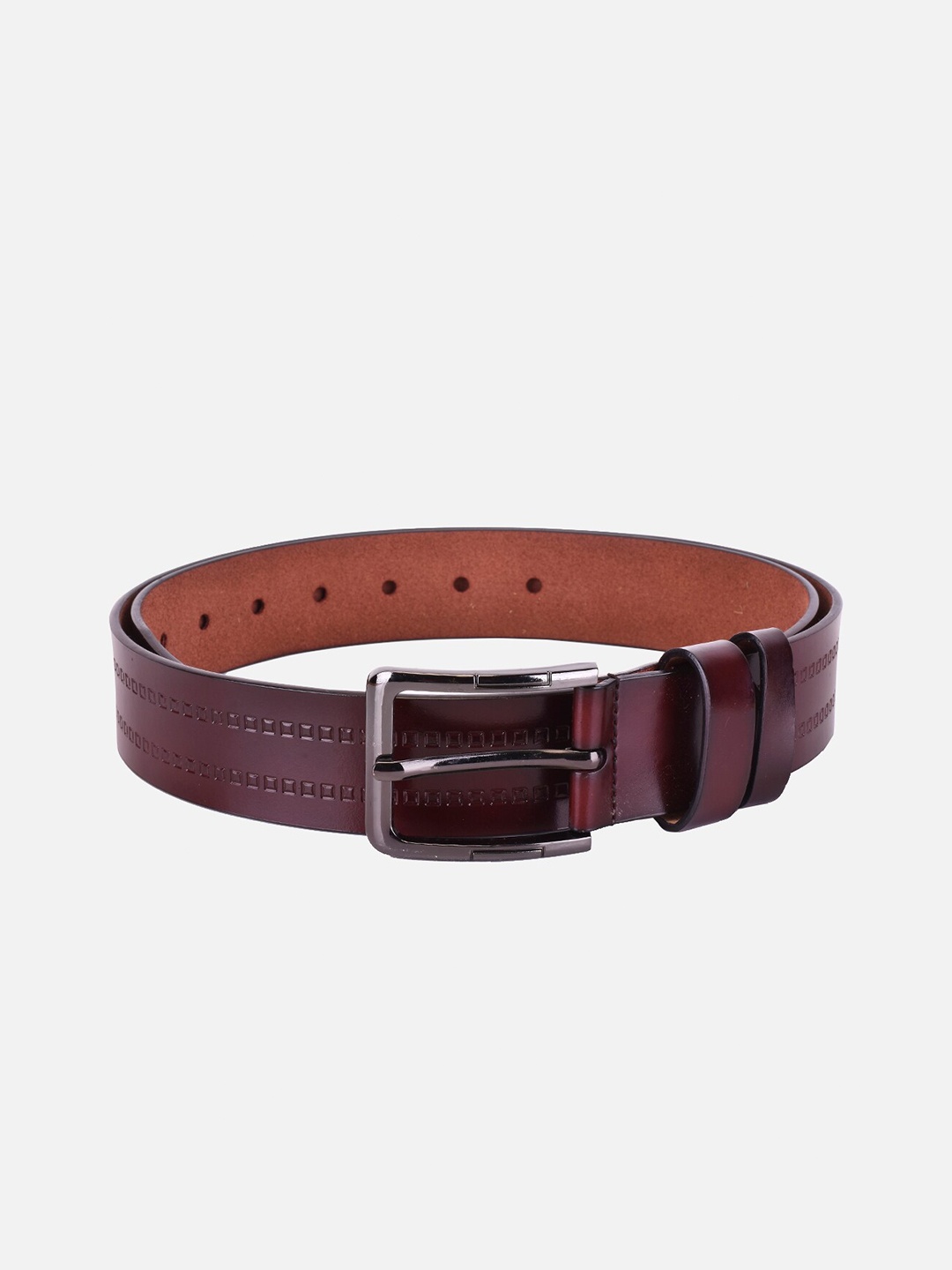 

BuckleUp Men Brown Leather Belt