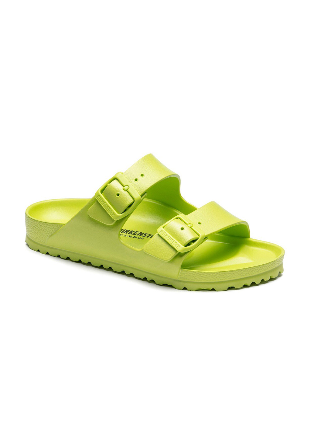 

Birkenstock Unisex Arizona Essentials Green Narrow Slides