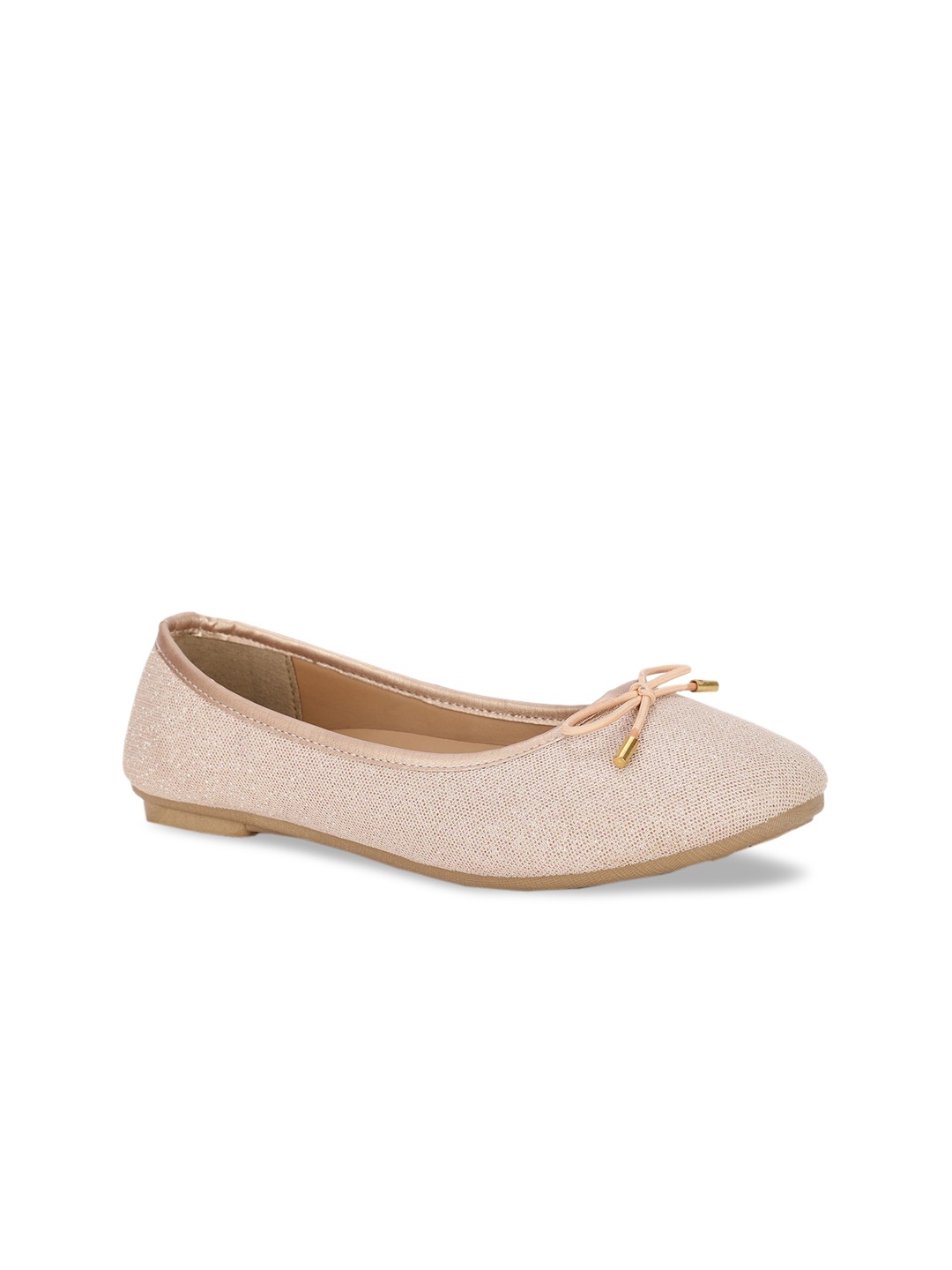 

Bata Women Pink Ballerinas with Bows Flats