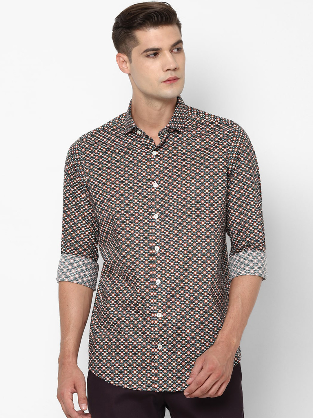 

SIMON CARTER LONDON Men Multi Slim Fit Printed Casual Shirt