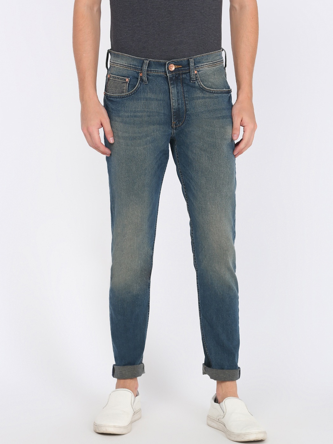 

Lee Men Blue Slim Fit Heavy Fade Jeans