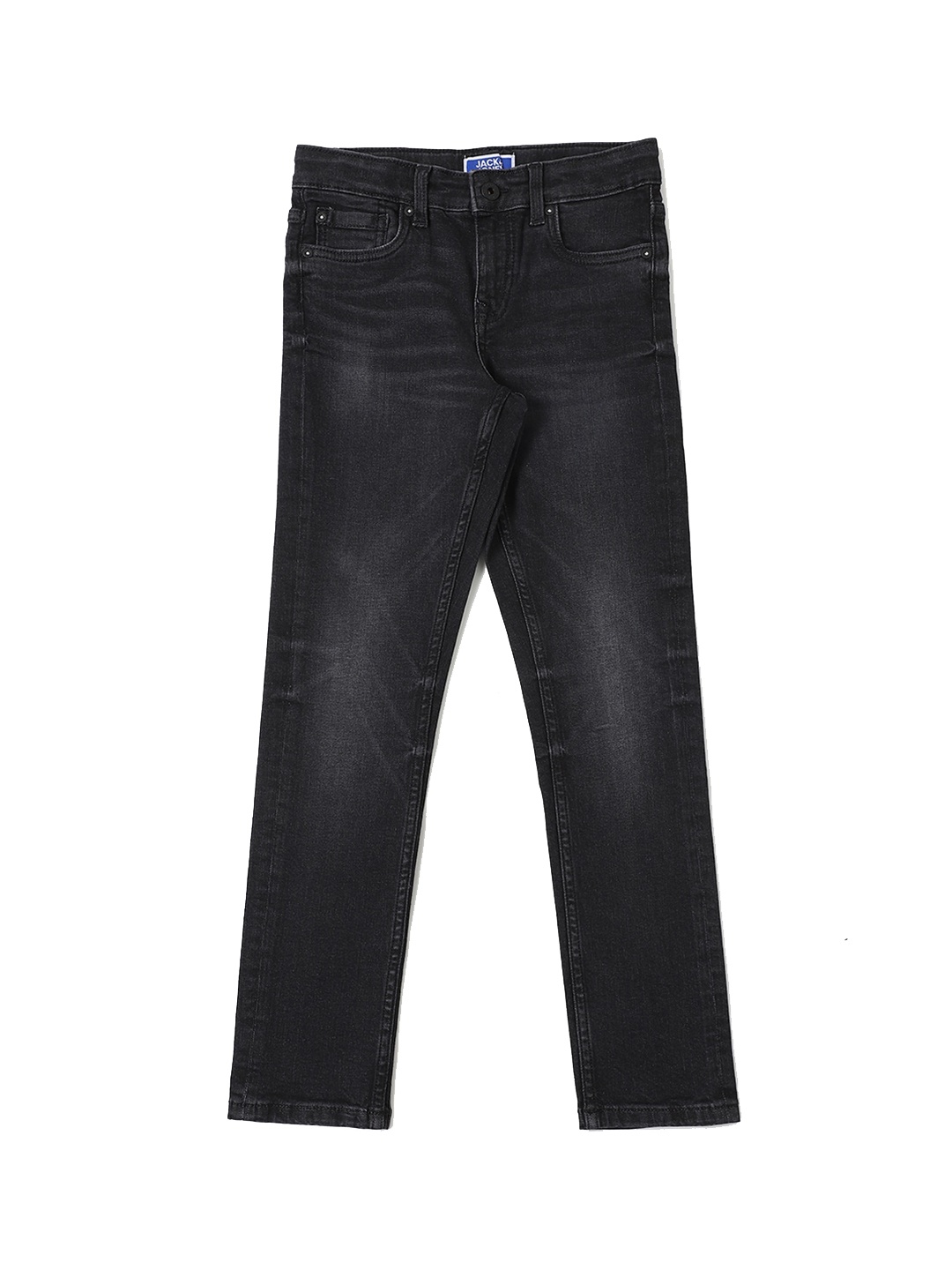 

Jack & Jones Boys Black Light Fade Jeans