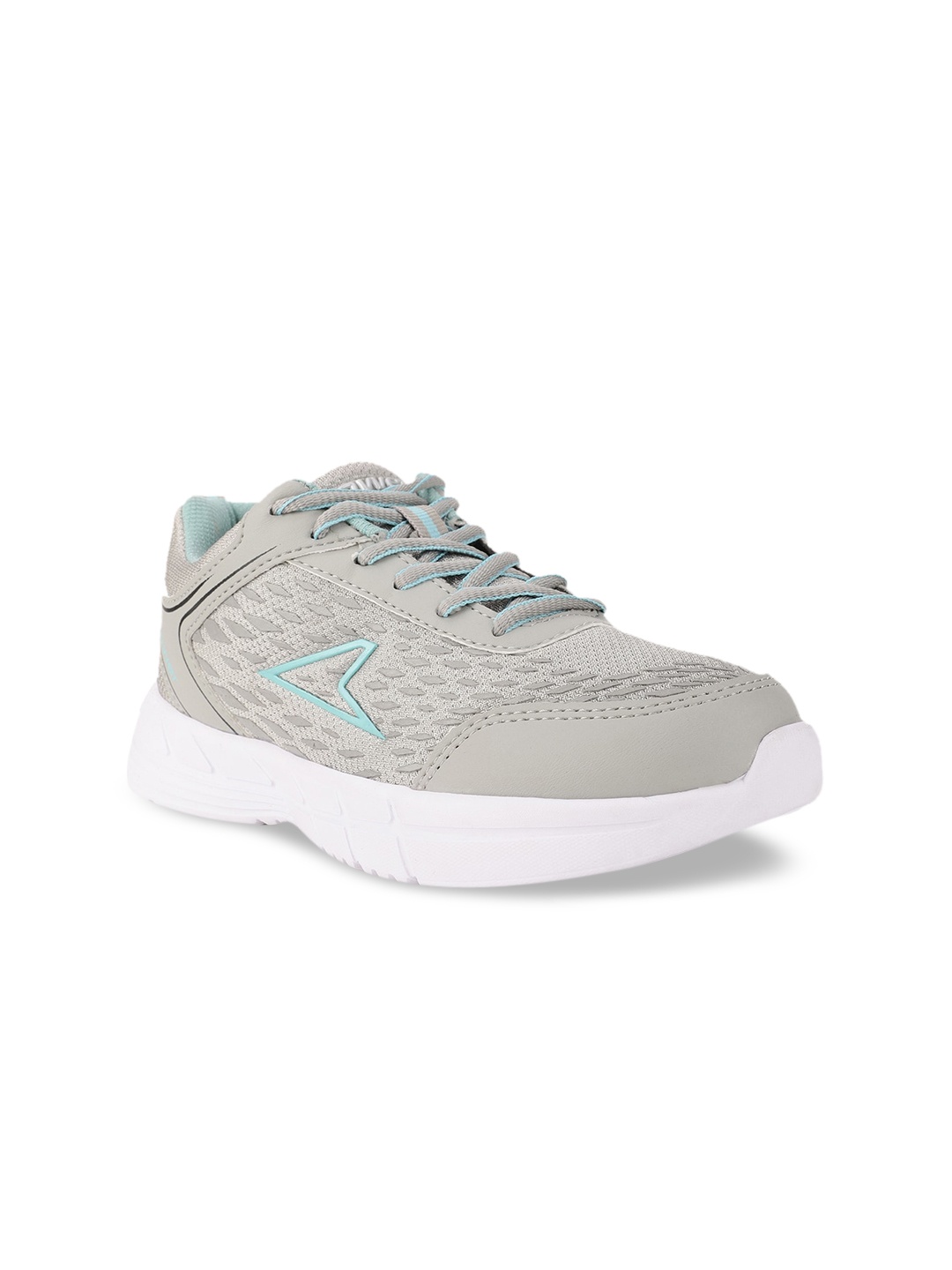 

Power Women Grey Woven Design Sneakers