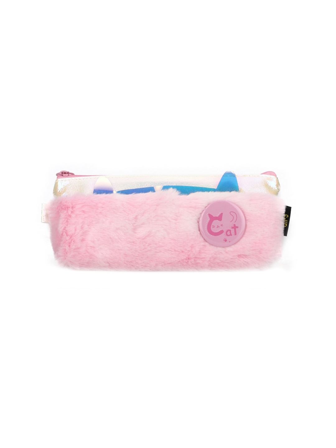 

QIPS Girls Pink & Blue Solid Pencil Pouch