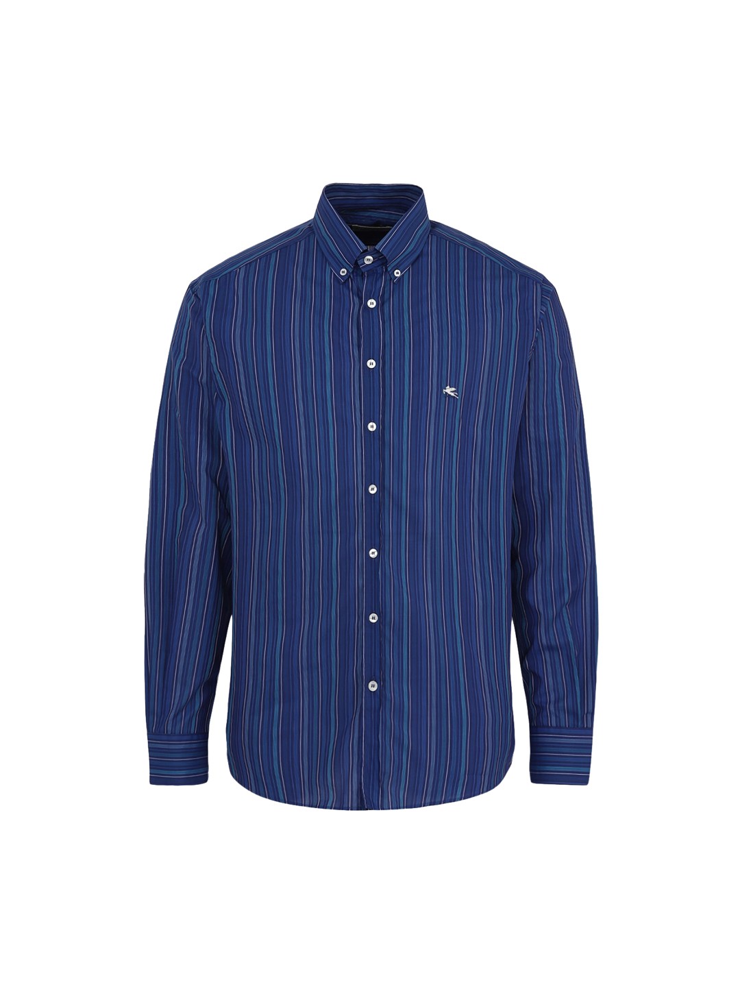 

ETRO Men Blue Striped Casual Shirt