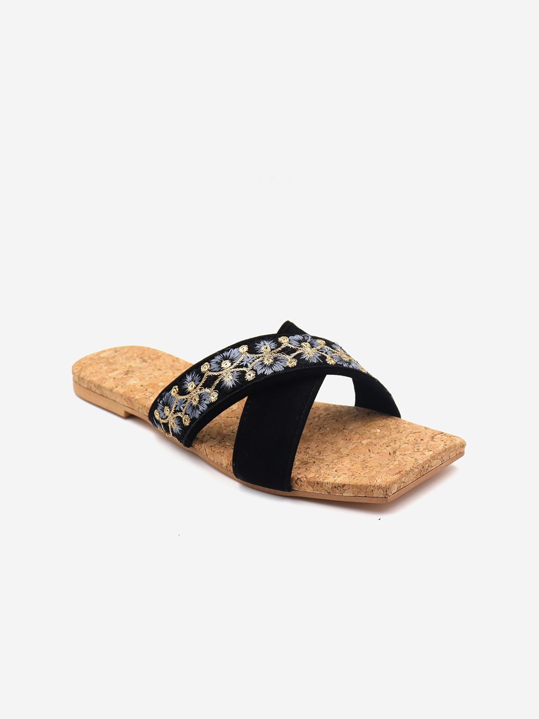 

Gibelle Women Black One Toe Flats