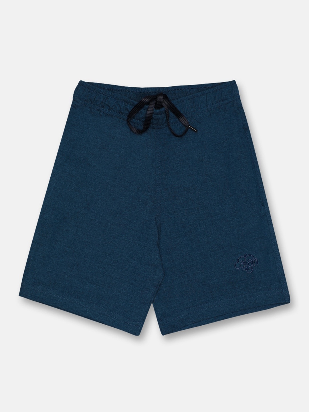 

CHIMPRALA Unisex Kids Blue Mid-Rise Regular Shorts