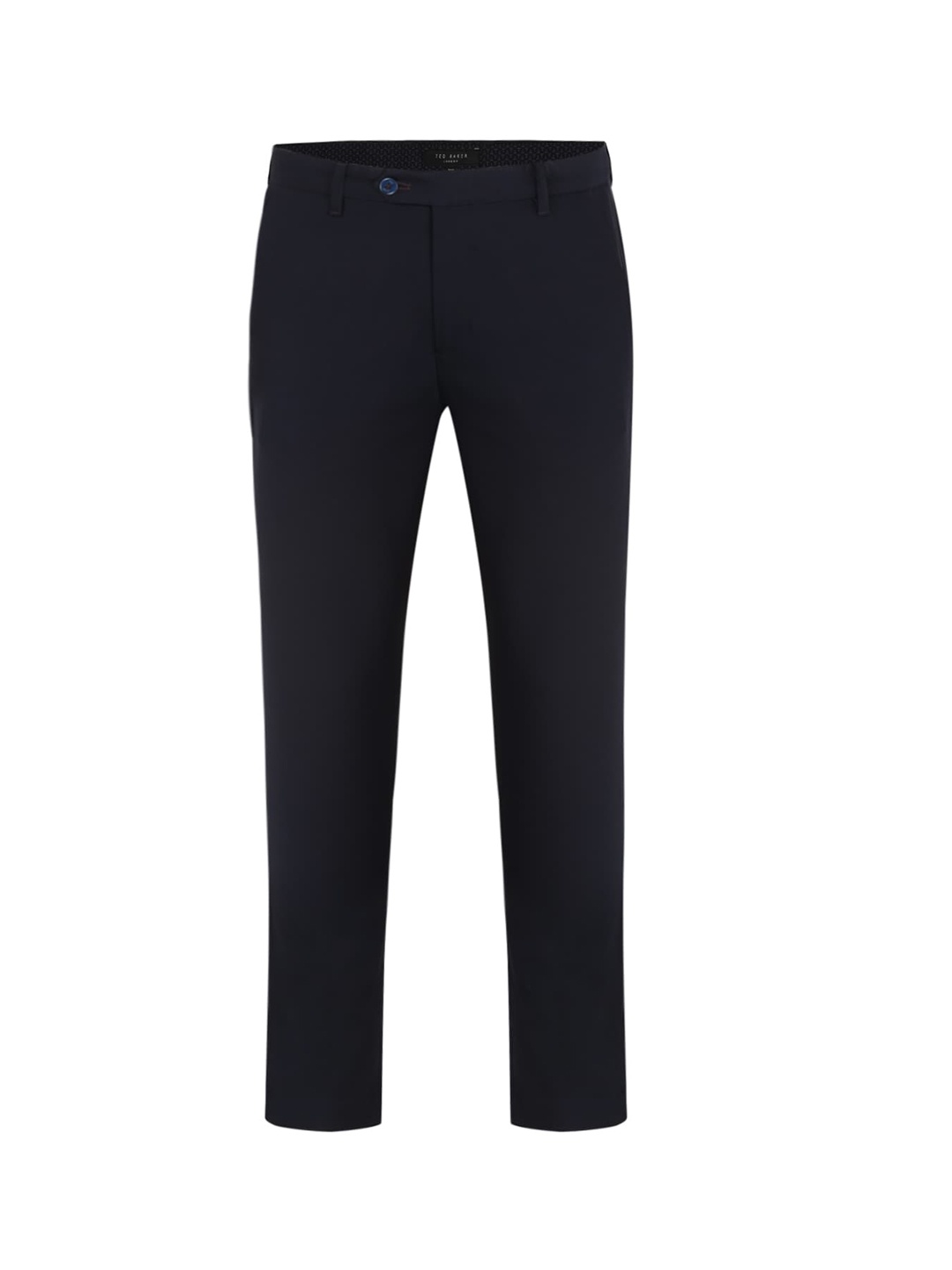 

Ted Baker Men Navy Blue Formal Trousers