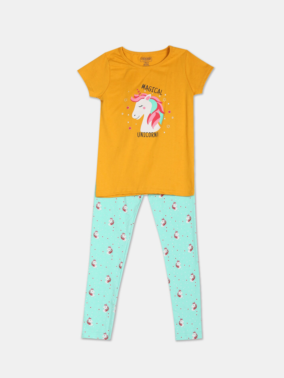 

Cherokee Girls Assorted Printed T-shirt with Leggings