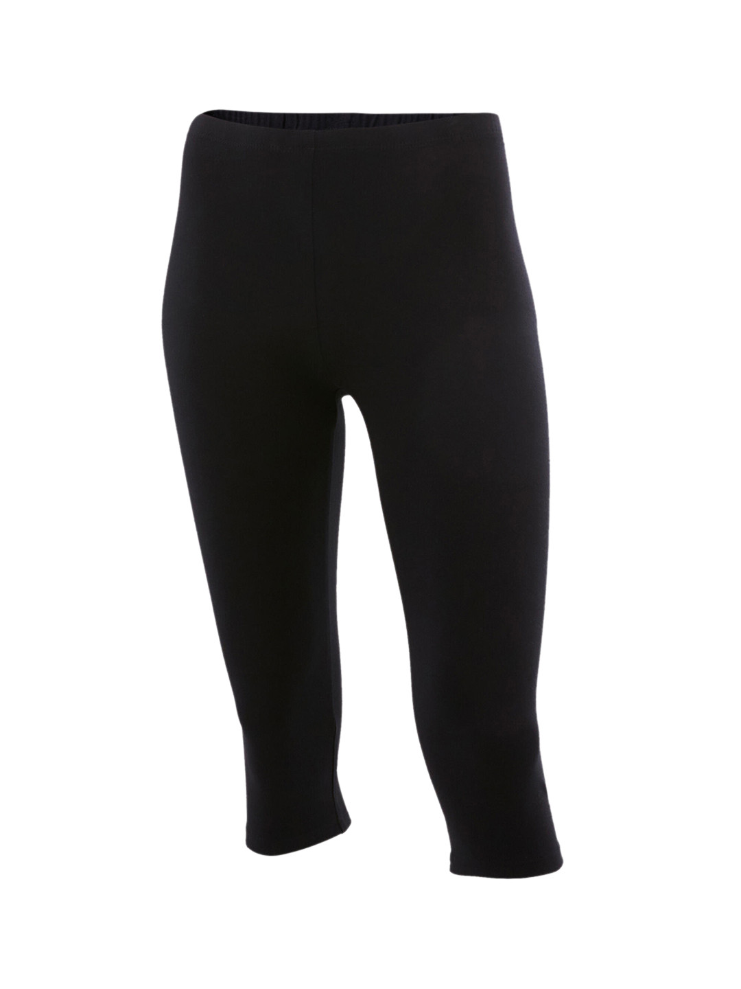 

Domyos Girls' Black Basic Cropped Bottoms By Decathlon