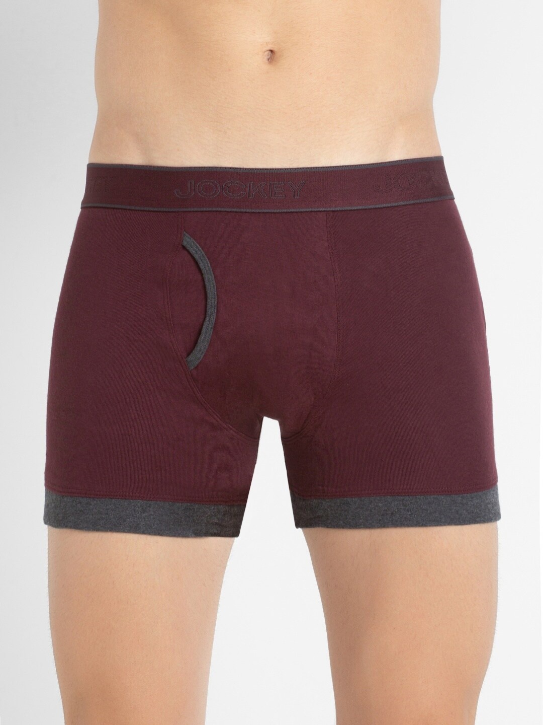 

Jockey Men Boxer Cotton Brief Pack of 2, Purple