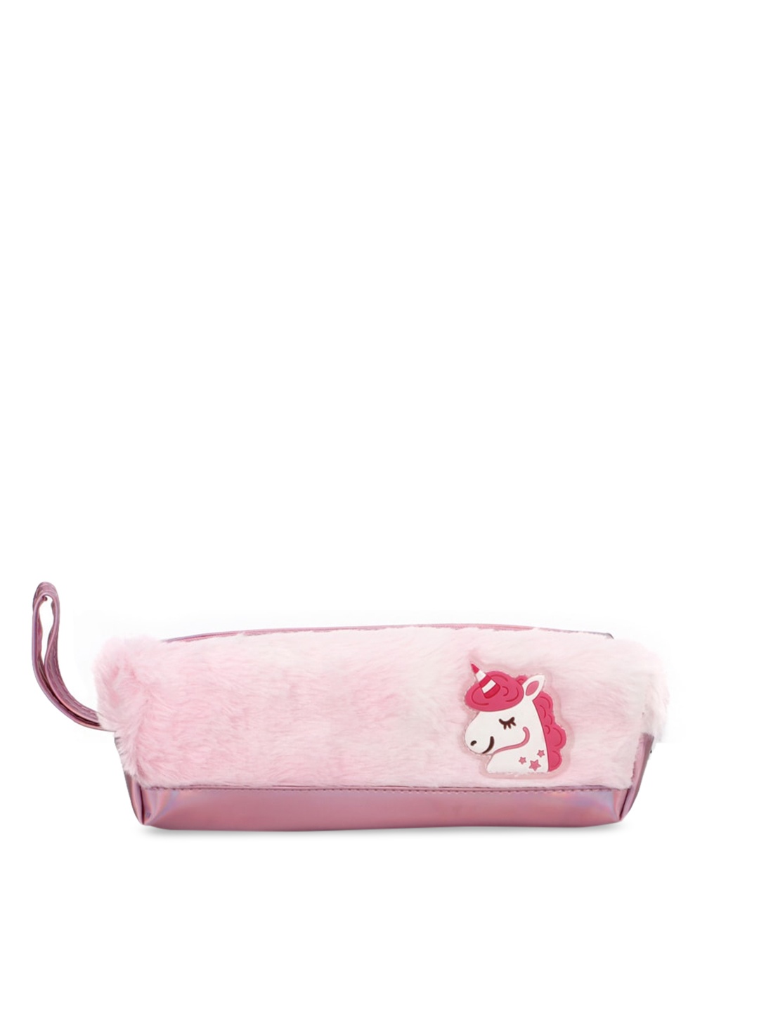 

QIPS Girls Pink Printed Pencil Pouch