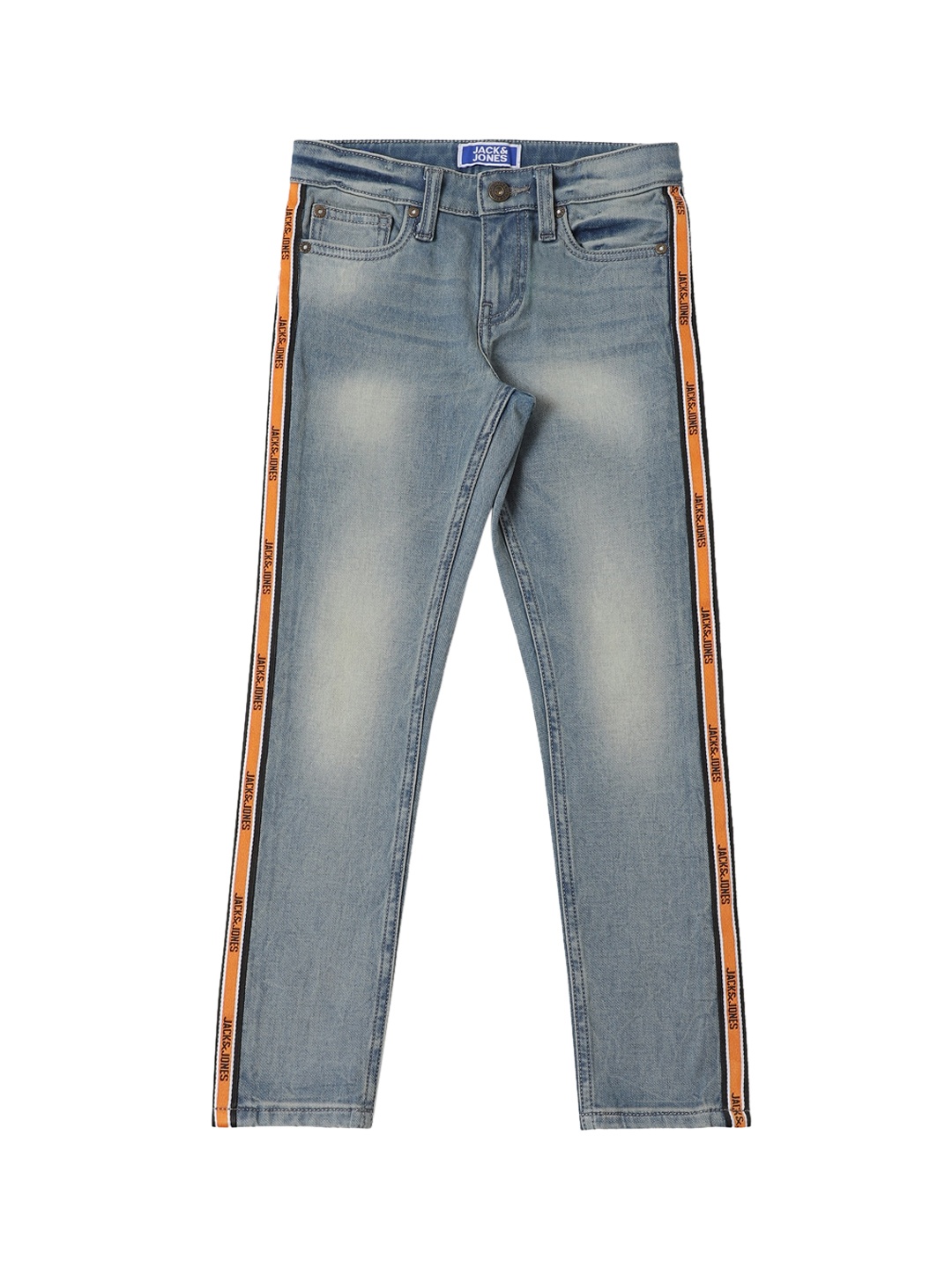 

Jack & Jones Boys Blue Slim Fit Heavy Fade Jeans