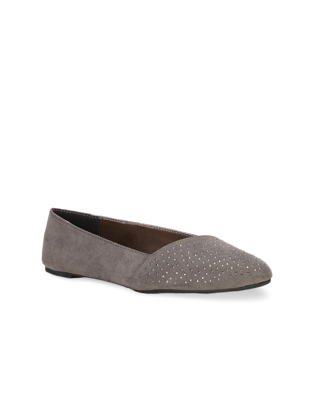 

Bata Women Grey Ballerinas Flats