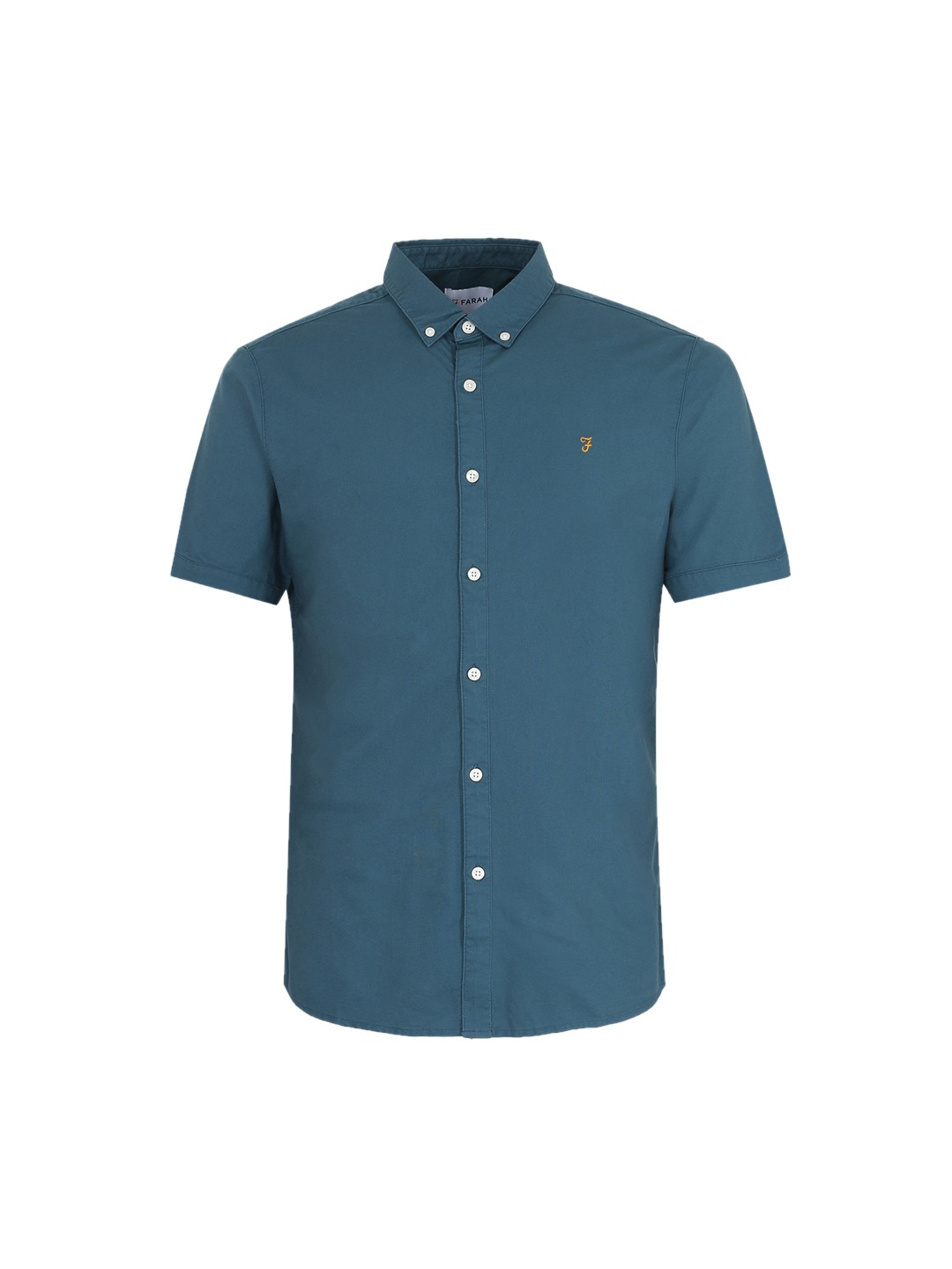 

Farah Men Blue Solid Casual Shirt