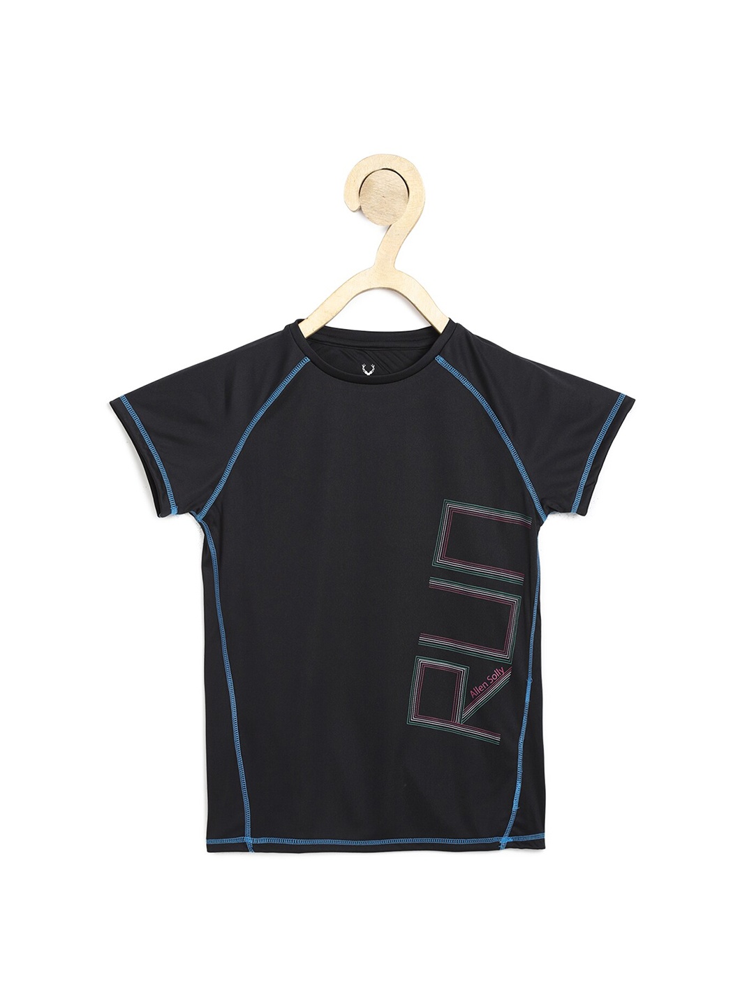 

Allen Solly Junior Girls Black T-shirt