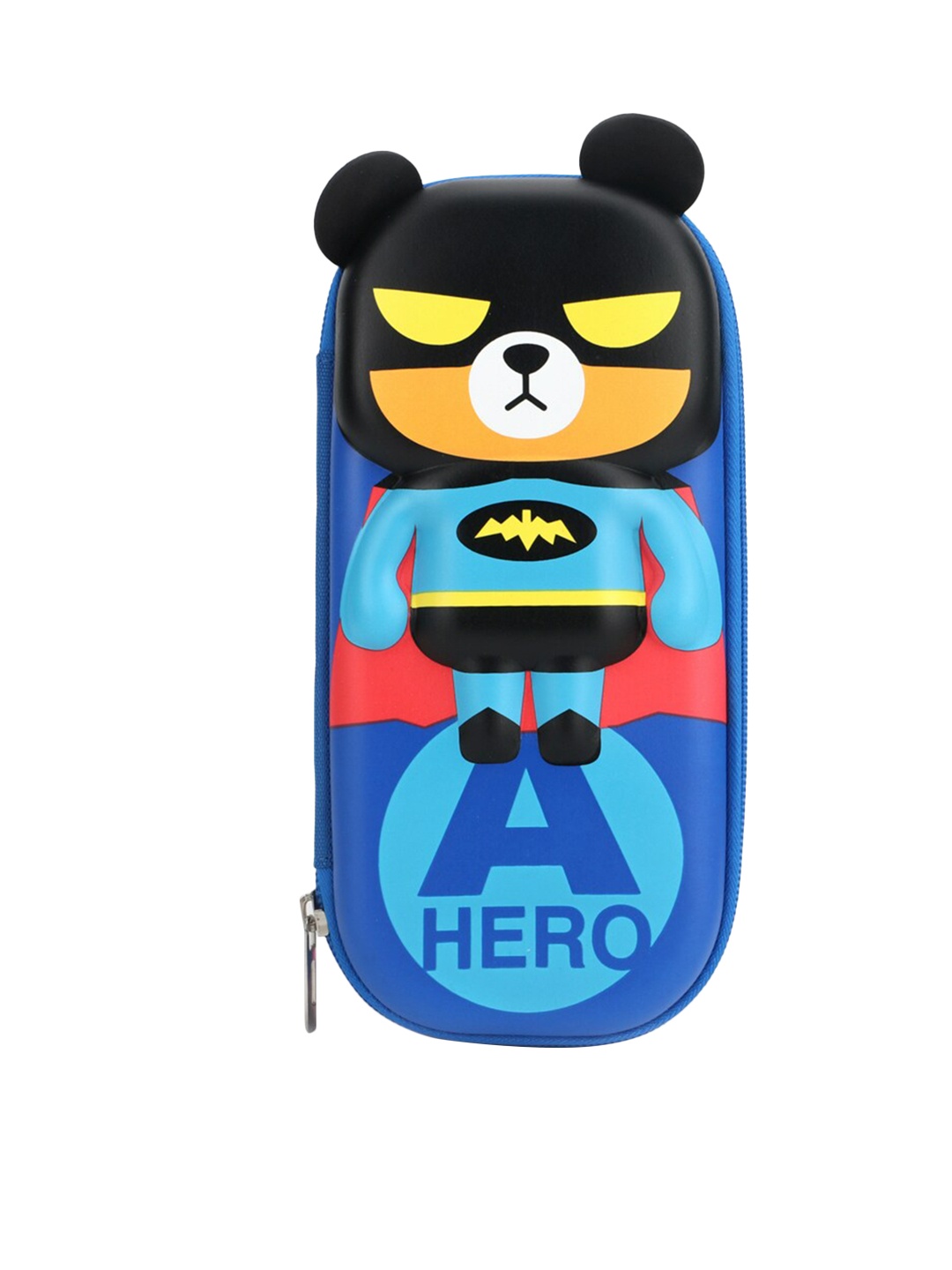 

QIPS Boys Blue & Black Printed Pencil Case