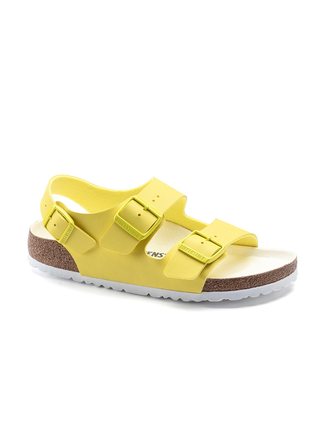 

Birkenstock Unisex Yellow Milano Suede Regular Width Comfort Sandals