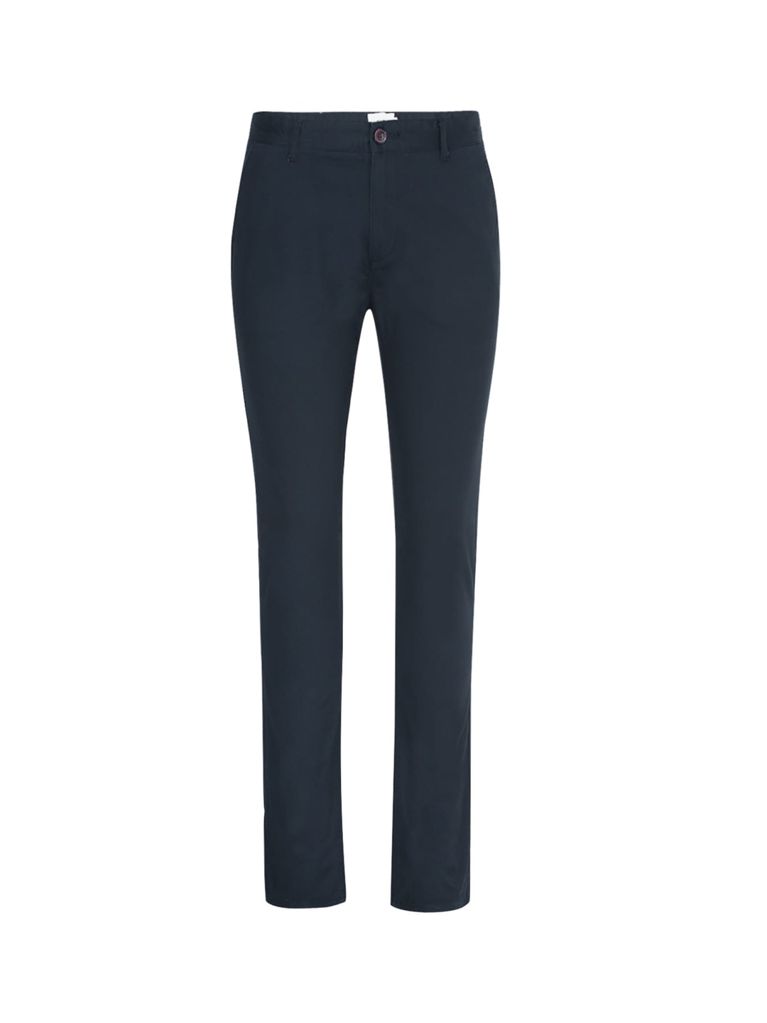 

Farah Men Navy Blue Solid Regular Fit Trousers