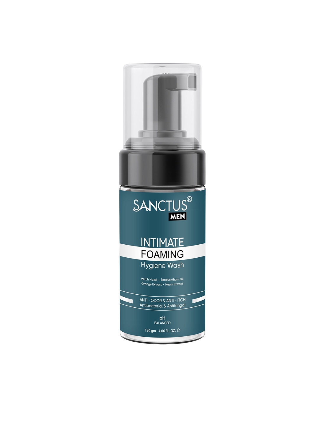 

SANCTUS Men Intimate Foaming Hygiene Wash - Prevents Bad Odor, Off white