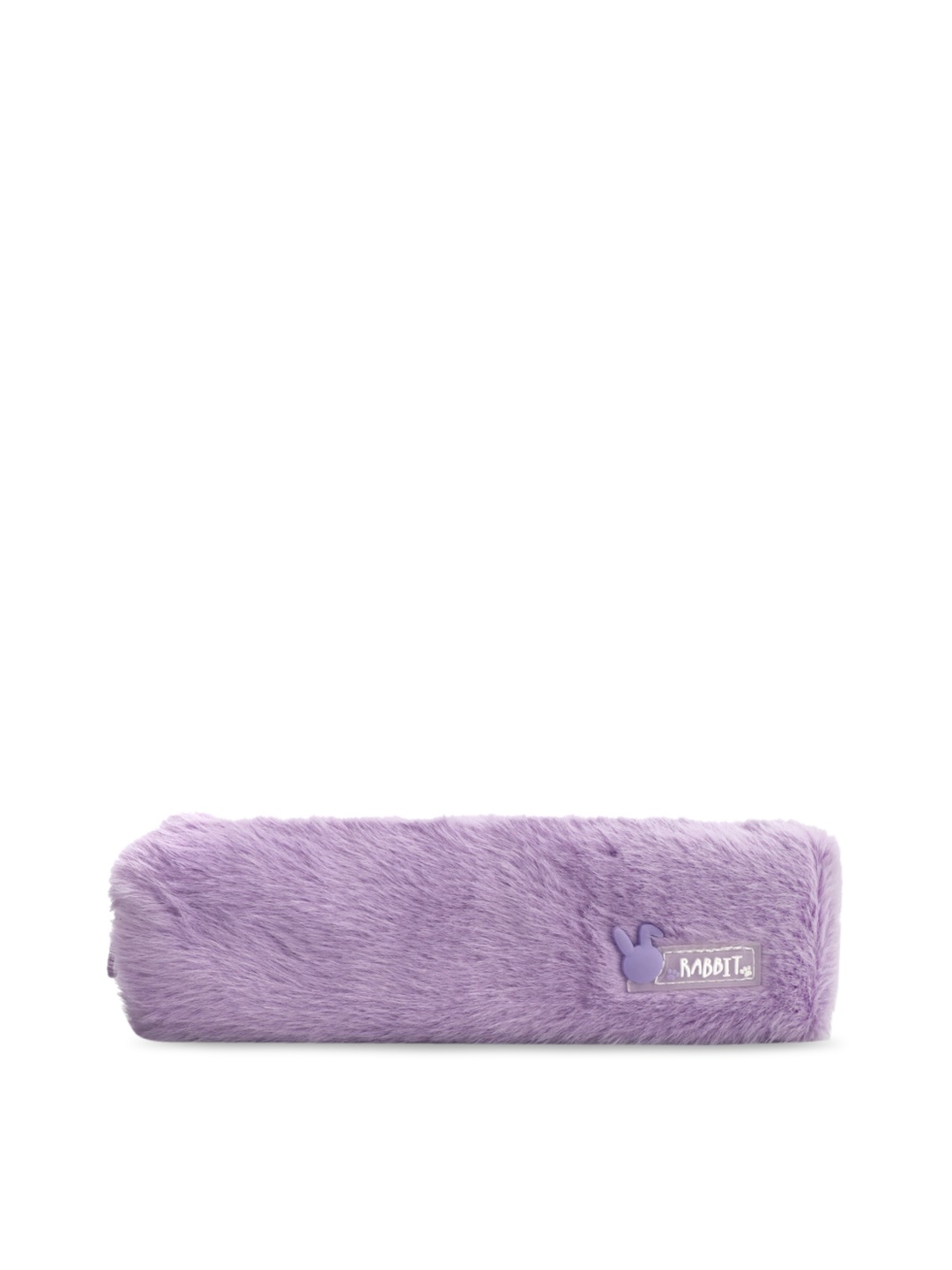 

QIPS Girls Purple Faux Fur Pencil Pouch