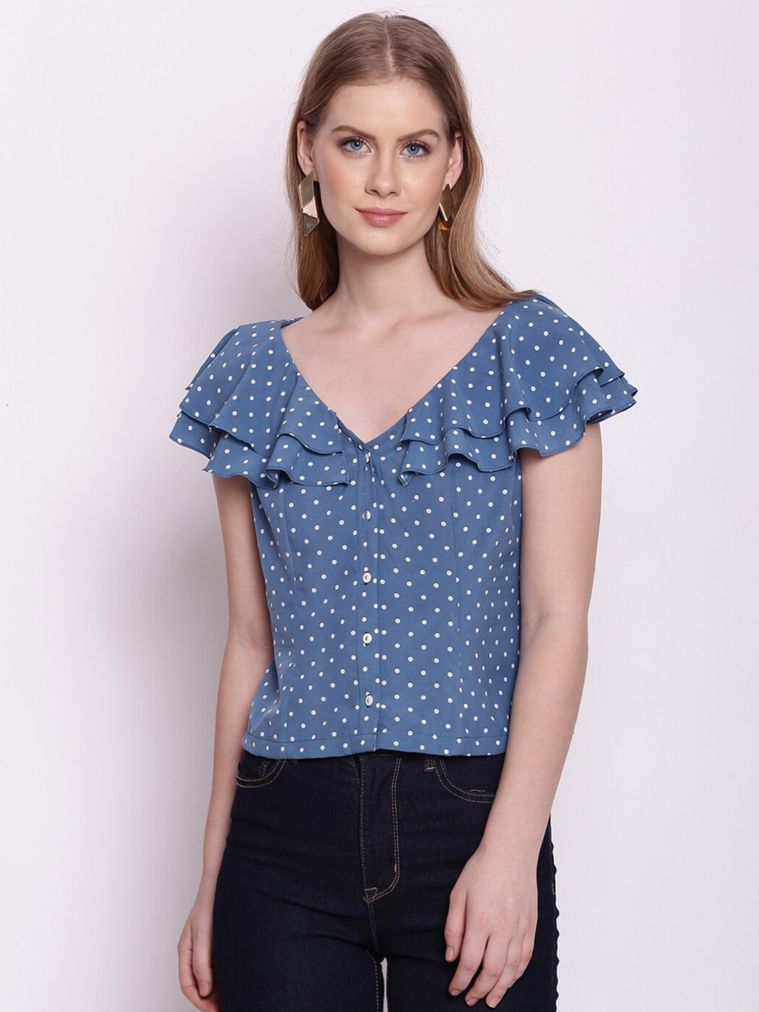 

Zink London Blue Regular Top