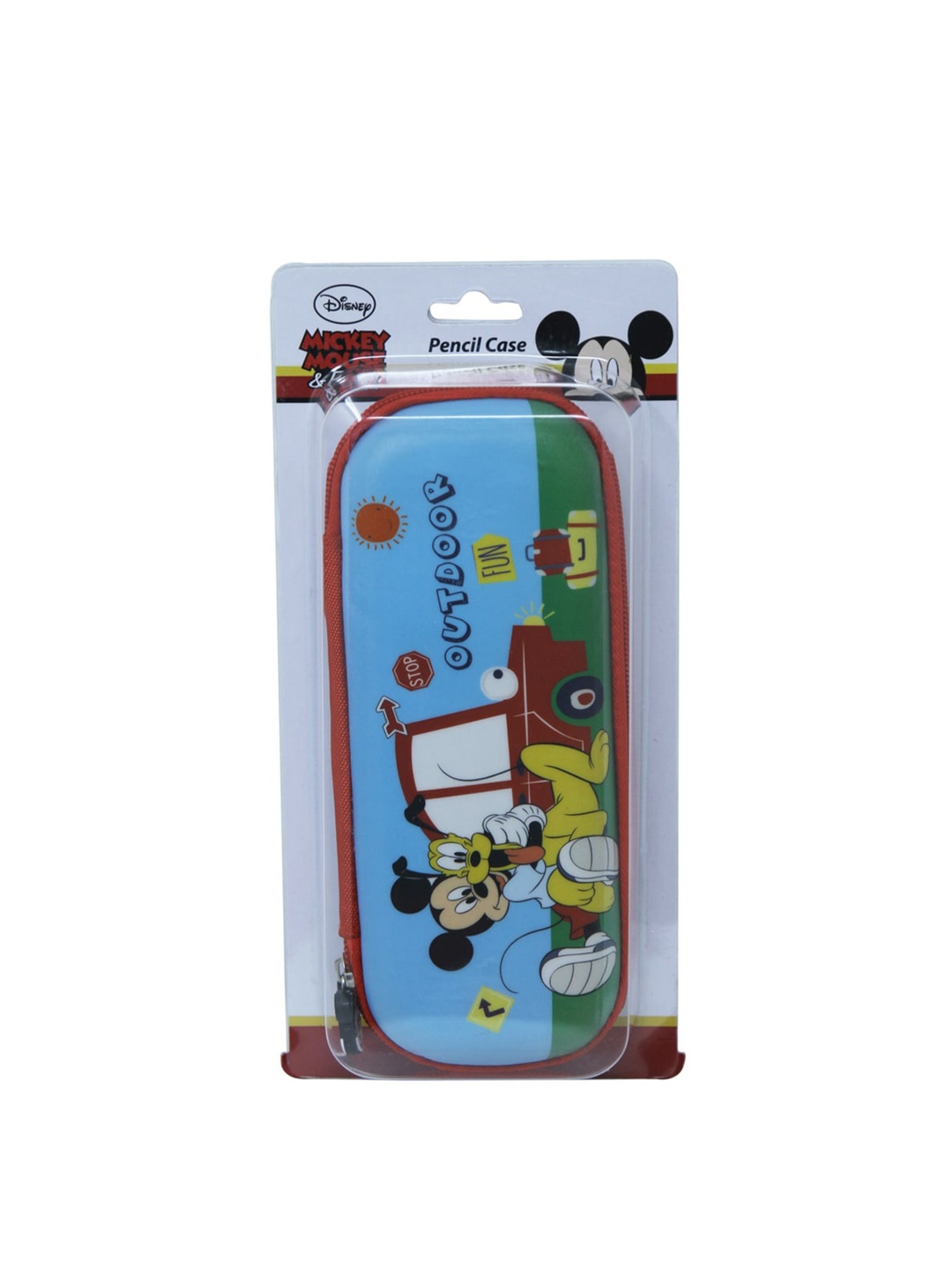 

Disney Kids Blue & Green Mickey Mouse Printed Pencil Case
