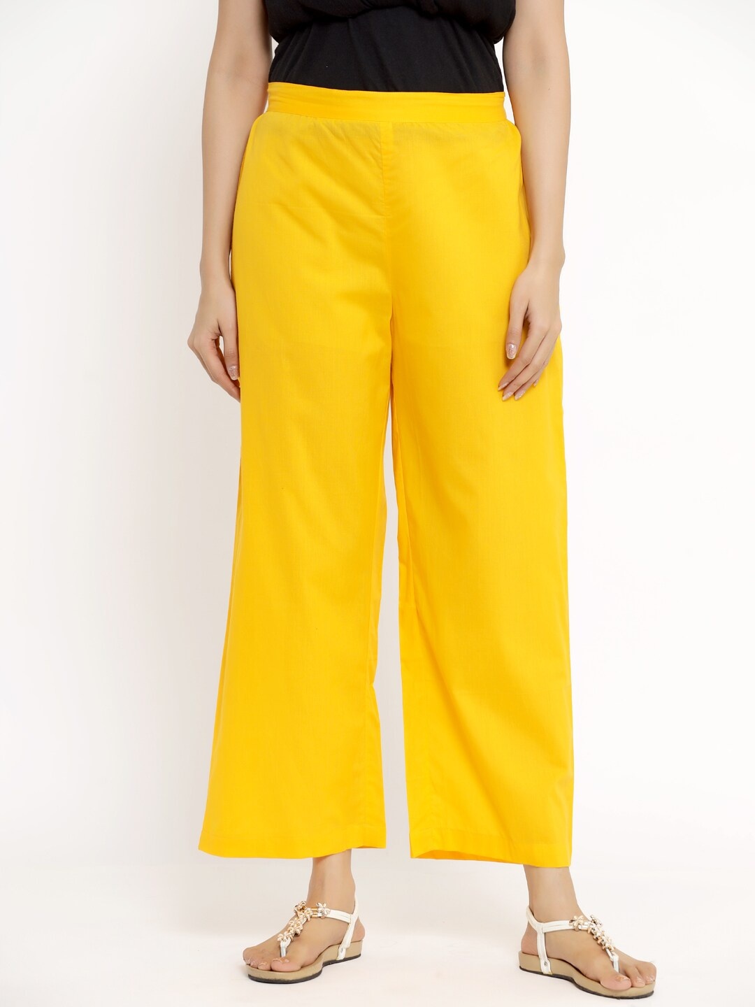 

Aprique FAB Women Yellow Palazzos