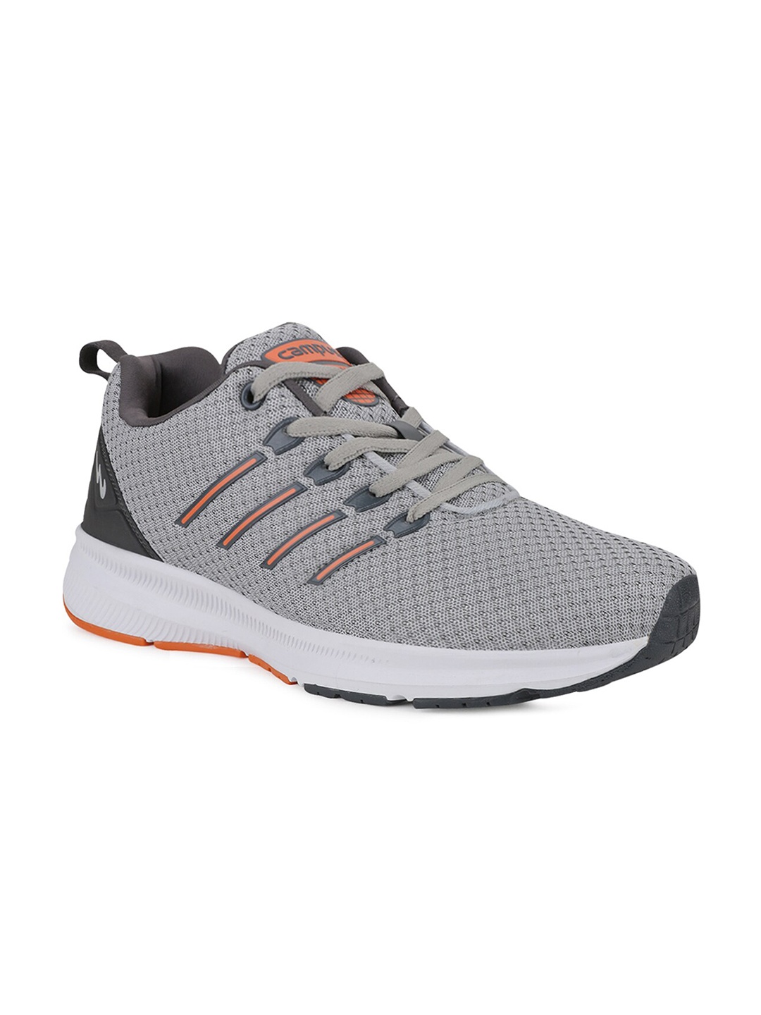 

Campus Men Grey Mesh Running Shoes