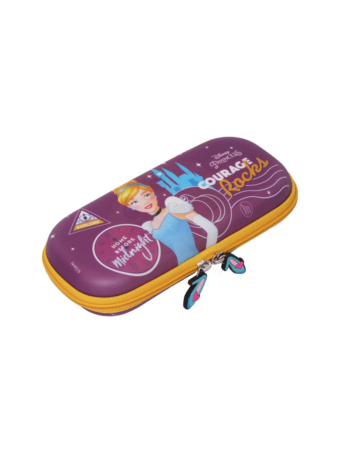 

Disney Girls Purple & Yellow Cinderella EVA Pencil Case